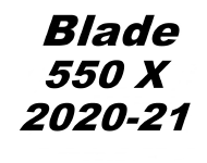 Blade 550 X 2020-21 Spare Parts