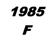 1985 F Ersatzteile