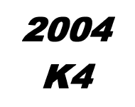 2004 K4 Spare Parts