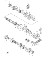 SUZUKI, Suzuki RMZ450 K5 US 6, GETRIEBE