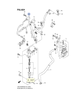 SUZUKI, GSX1300BK K9, HINTERER HAUPTBREMSZYLINDER MIT ABS