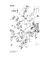 SUZUKI, GSX1300BK K9, KABELBAUM MIT ABS