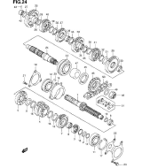 SUZUKI, GSX 1250 FA L2, GETRIEBE