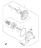 SUZUKI, GSX 1250 FA L2, WASSERPUMPE