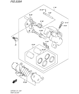 SUZUKI, GSR 750 L5, FRONTBREMSSATTEL