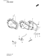 SUZUKI, GSR 750 L5, TACHOMETER