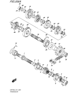 SUZUKI, GSR 750 L5, GETRIEBE