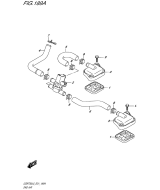 SUZUKI, GSR 750 L5, LUFTMEMBRANVENTIL