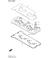 SUZUKI, GSR 750 L5, ZYLINDERKOPFABDECKUNG