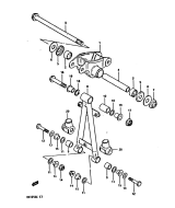 SUZUKI, DR 125 S E, DAEMPFUNGSHEBEL