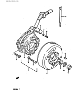 SUZUKI, DR 125 S E, ZUENDMAGNET