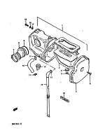 SUZUKI, DR 125 S E, LUFTFILTER