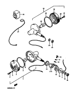 SUZUKI, DR 250 S G, BLINKERLICHT