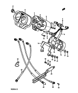 SUZUKI, DR 250 S G, TACHOMETER