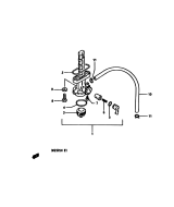 SUZUKI, DR 250 S G, TREIBSTOFF HAHN