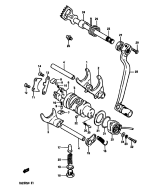 SUZUKI, DR 250 S G, GANGWECHSEL