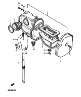 SUZUKI, DR 250 S G, LUFTFILTER