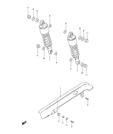 SUZUKI, TU 125 XT X, HINTERER STOSSDAEMPFER