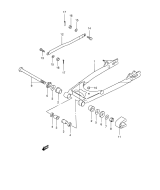 SUZUKI, TU 125 XT X, HINTERER SCHWINGARM