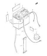 SUZUKI, TU 125 XT X, BATTERIE