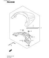 SUZUKI, VZR 1800 BZ Intruder M1800R L5, ABDECK BOX