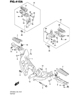 SUZUKI, VZR 1800 BZ Intruder M1800R L5, FUSSSTUETZE