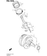 SUZUKI, VZR 1800 BZ Intruder M1800R L5, KURBELWELLE