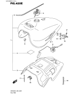 SUZUKI, VZR 1800 BZ Intruder M1800R L5, TREIBSTOFF TANK