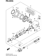 SUZUKI, VZR 1800 BZ Intruder M1800R L5, ANTRIEBSWELLE ACHSANTRIEB