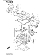 SUZUKI, VZR 1800 BZ Intruder M1800R L5, VORDERER ZYLINDERKOPF