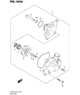 SUZUKI, VZR 1800 BZ Intruder M1800R L5, WASSERPUMPE