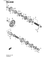 SUZUKI, VZR 1800 BZ Intruder M1800R L5, GETRIEBE