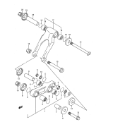 SUZUKI, RM 125 US N, DAEMPFUNGSHEBEL