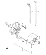 SUZUKI, RM 125 US N, ZUENDMAGNET