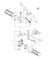 SUZUKI, RM 125 US N, SCHALTER