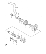 SUZUKI, RM 125 US N, KICKSTARTER