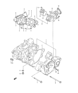 SUZUKI, RM 125 US N, KURBELGEHAEUSE