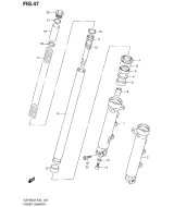 SUZUKI, GSF 600 /S Bandit X, VORDERER DAEMPFER