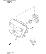 SUZUKI, GSF 600 /S Bandit X, SCHEINWERFER (S-MODEL)