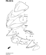 SUZUKI, GSX 1300 RA Hayabusa L6, VERKLEIDUNG