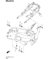 SUZUKI, Suzuki GSX1300RA L6, RAHMEN ABDECKUNG