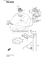 SUZUKI, Suzuki GSX1300RA L6, TREIBSTOFF TANK