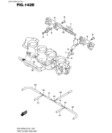 SUZUKI, Suzuki GSX1300RA L6, DROSSELKLAPPE SCHLAUCH ANSCHLUSS