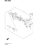 SUZUKI, Suzuki GSX1300RA L6, WASSER PUMPE