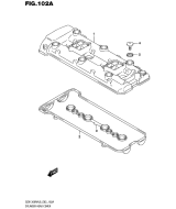 SUZUKI, Suzuki GSX1300RA L6, ZYLINDER KOPF ABDECKUNG