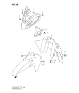 SUZUKI, FL 125 SDW Address K7, VORDERER KOTFLUEGEL