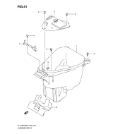 SUZUKI, FL 125 SDW Address K7, GEPAECK BOX