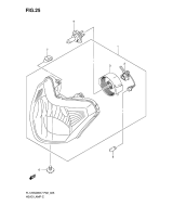 SUZUKI, Suzuki FL125SDW K7, SCHEINWERFER