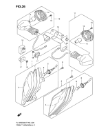 SUZUKI, Suzuki FL125SDW K7, BLINKERLICHT