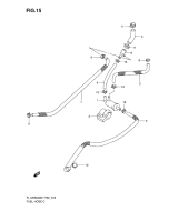 SUZUKI, FL 125 SDW Address K7, TREIBSTOFF SCHLAUCH